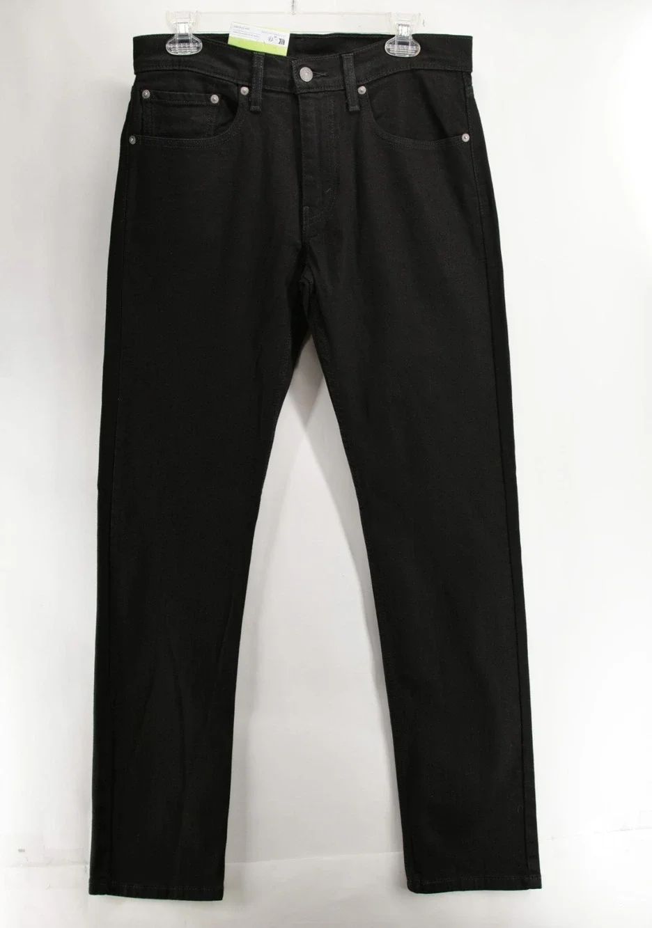 Levis 502 NWT Mens Jeans 31x34 Black Tapered Fit Flex Eco Performance Classic